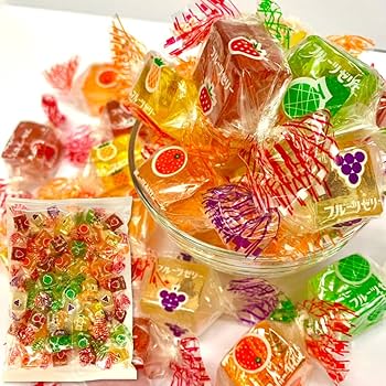 Amazon.co.jp: 金城製菓 ミックスゼリー 500g 大容量 シェア